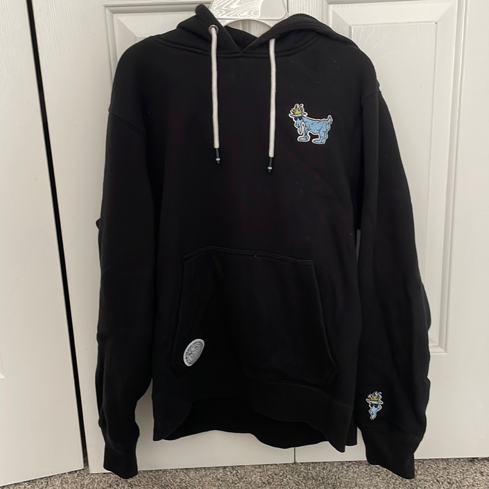 Black GOAT USA sweatshirt adult small